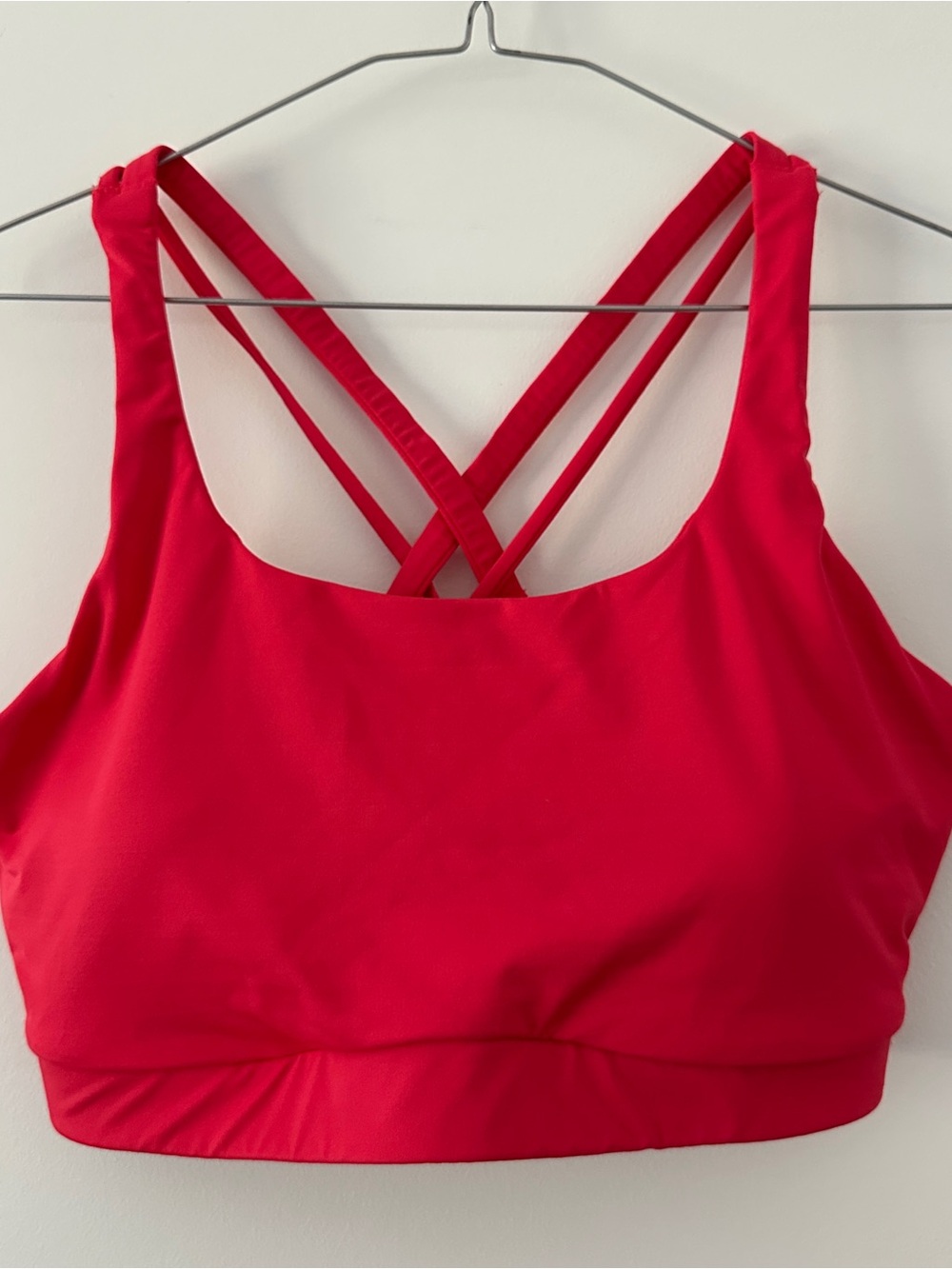 lululemon Red Energy Bra Medium Support